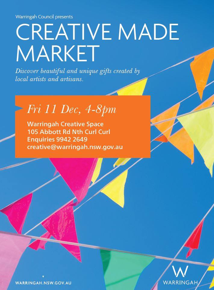 Creative Made Market flyer